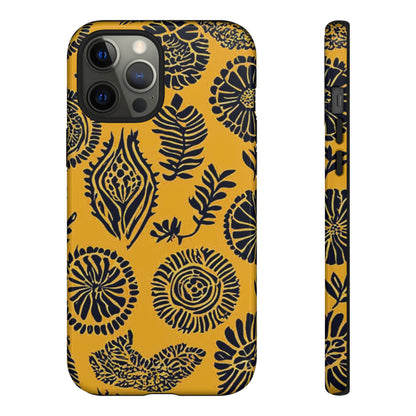 Yellow Pattern Tough Case