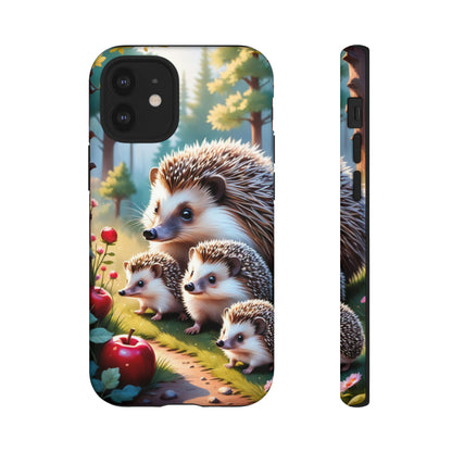 Adorable Hedgehog Family  Tough Case