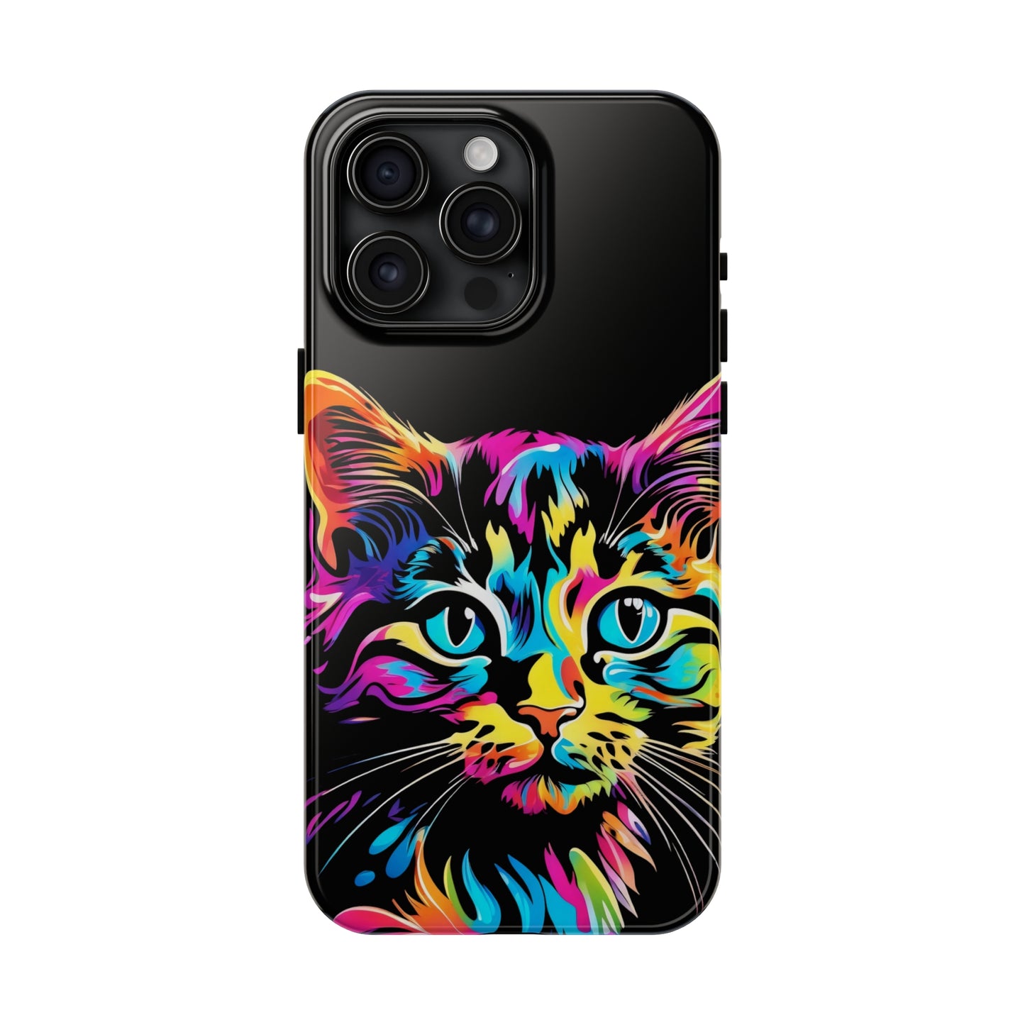 Psychedelic Cat Tough Case