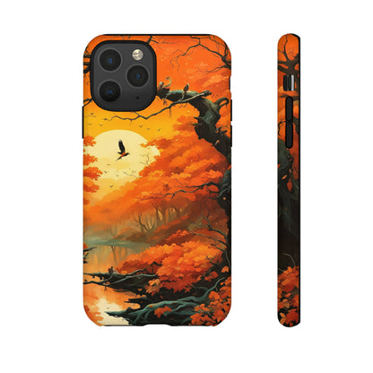 Sunset Tree Tough Case