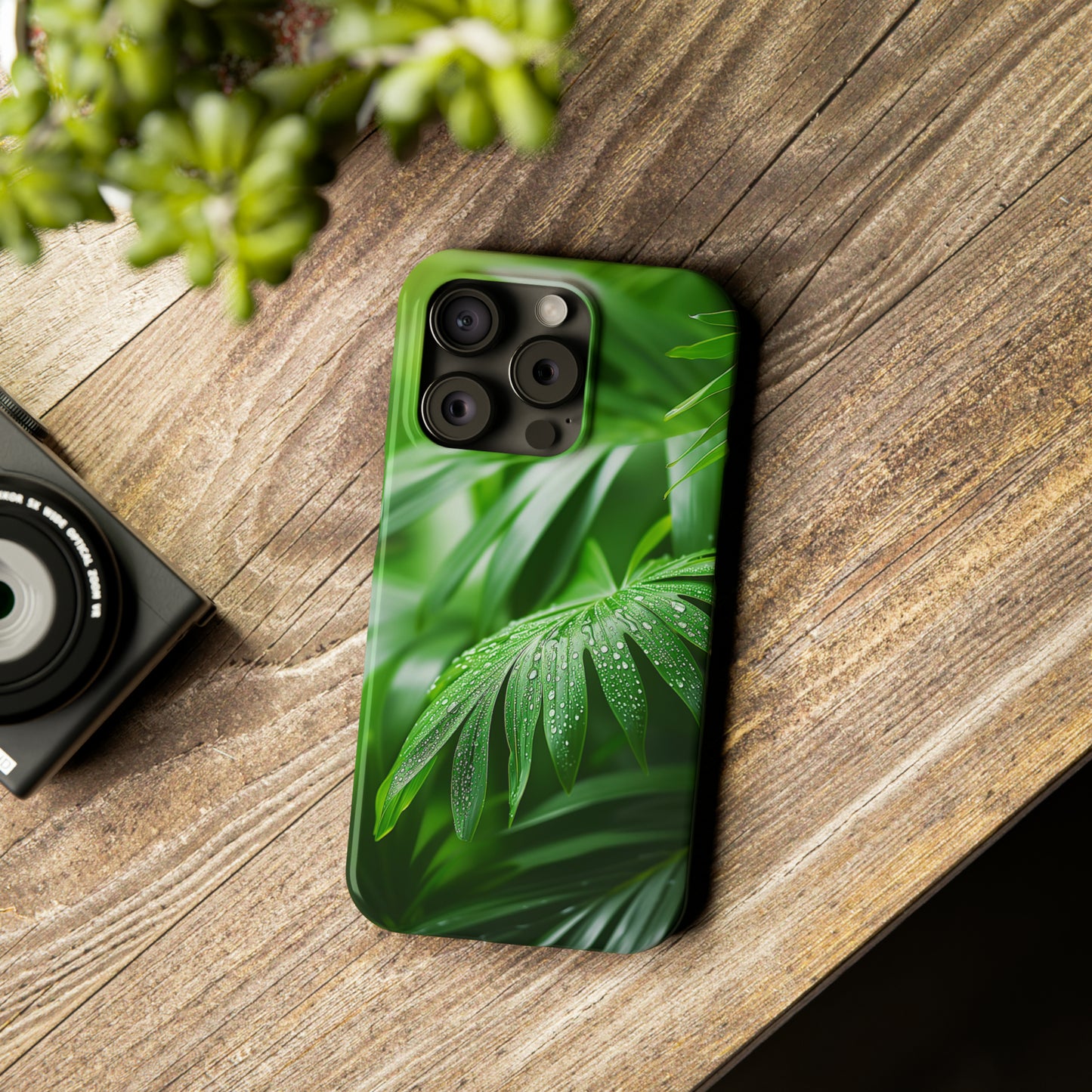 The Leaves Slim Phone Case - Colorwink