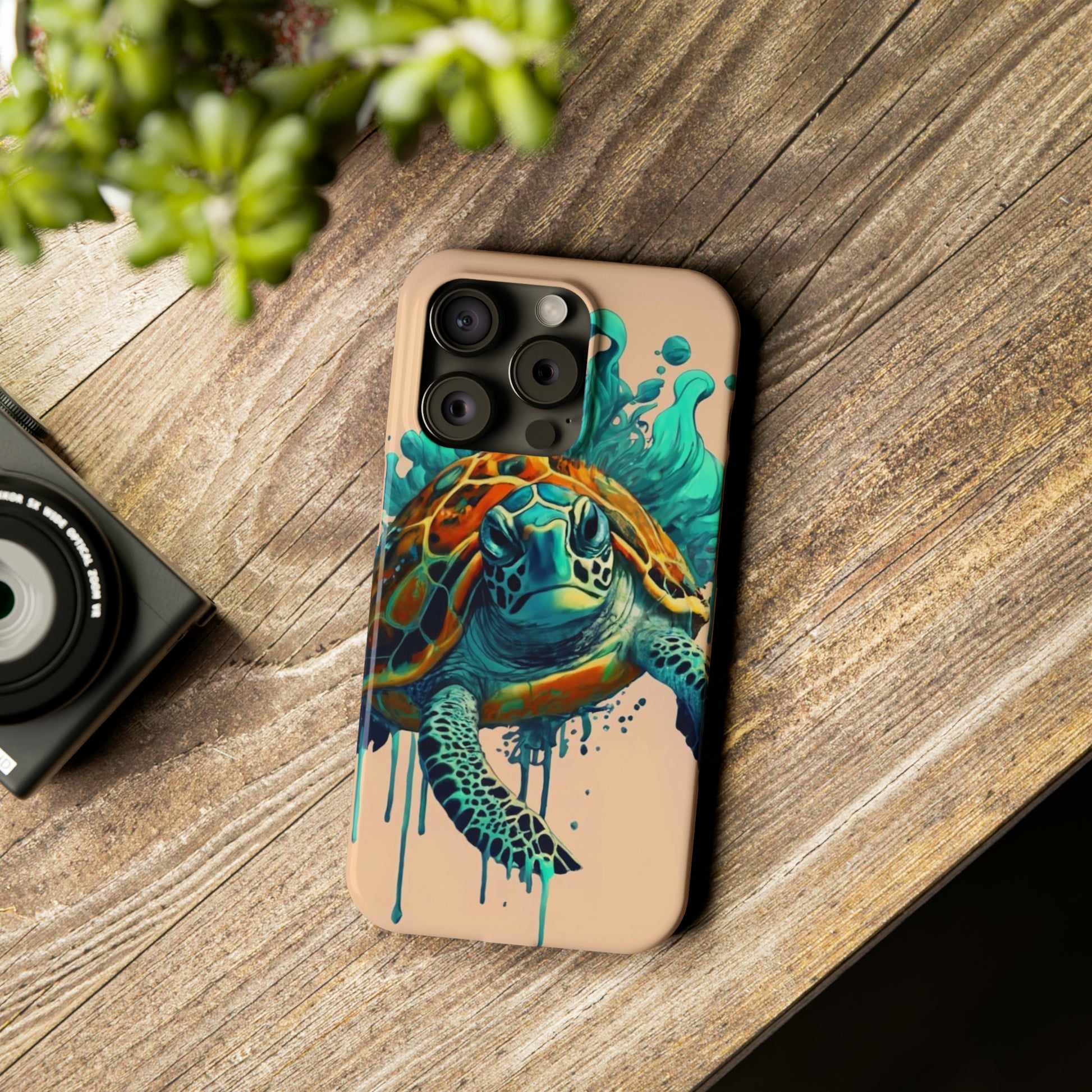 Turtle Slim Phone Case - Colorwink