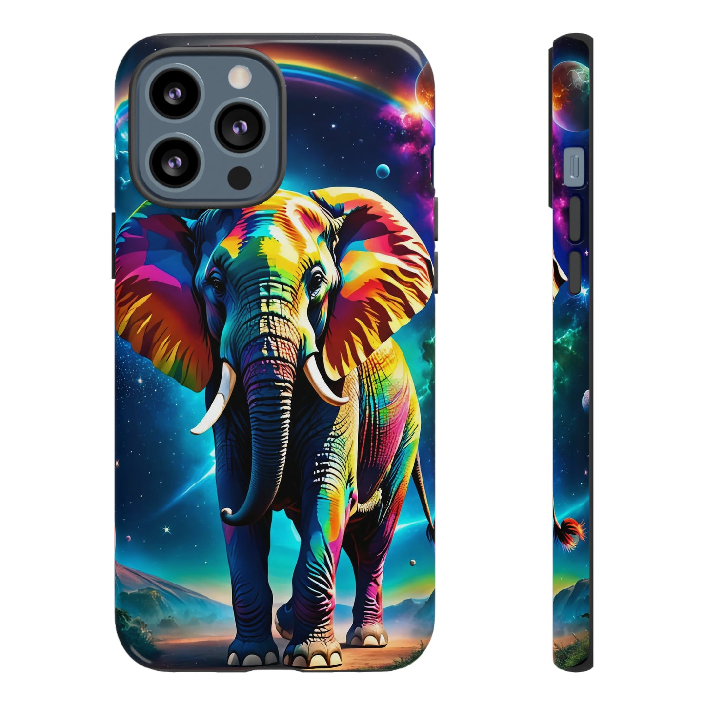 Psychedelic Elephant Tough Case