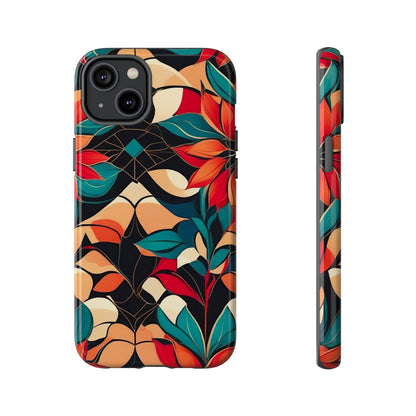 Flower Pattern Art Design Tough Case