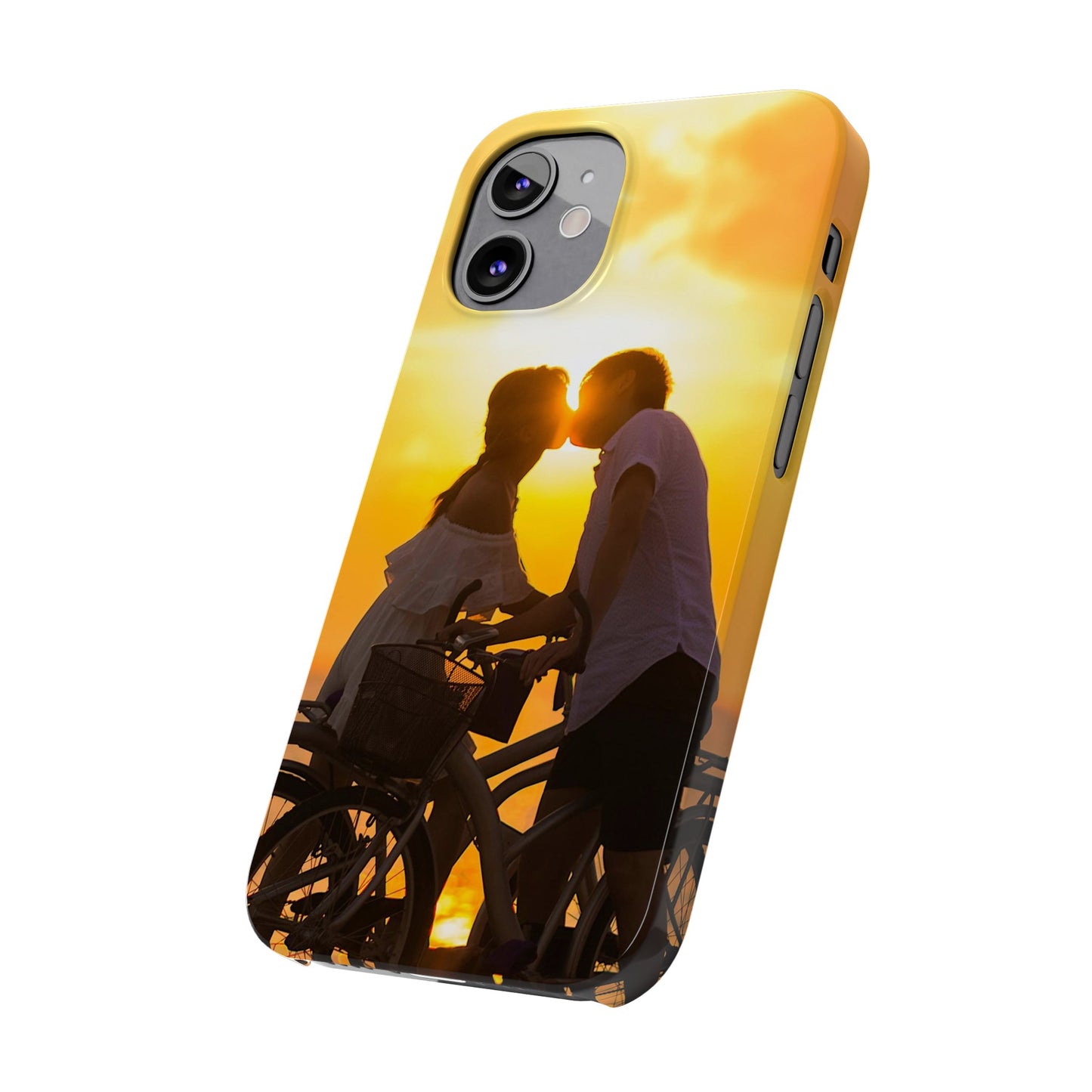 Sunset Kiss Slim Phone Case