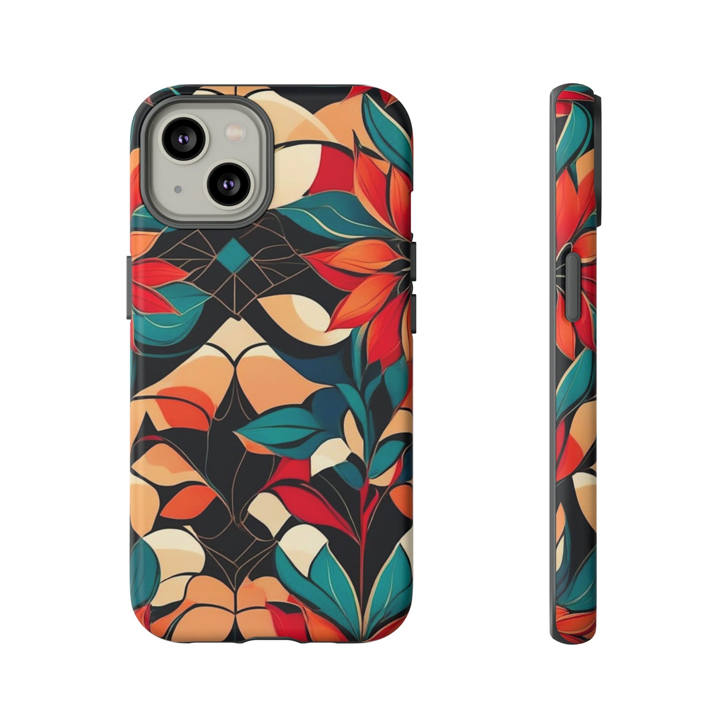 Flower Pattern Art Design Tough Case