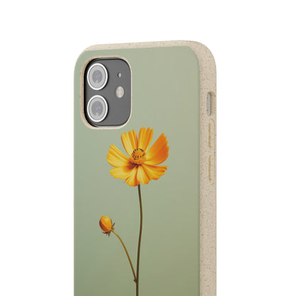 Lone Flower Biodegradable Case