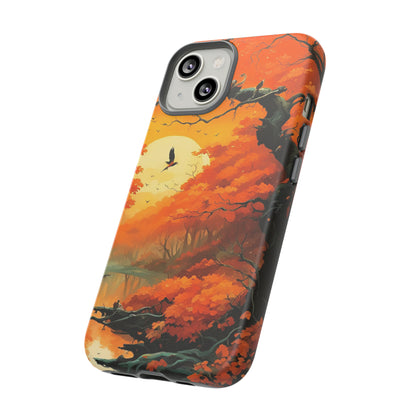 Sunset Tree Tough Case