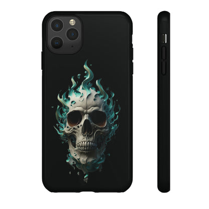 Flaming Skull Tough Case