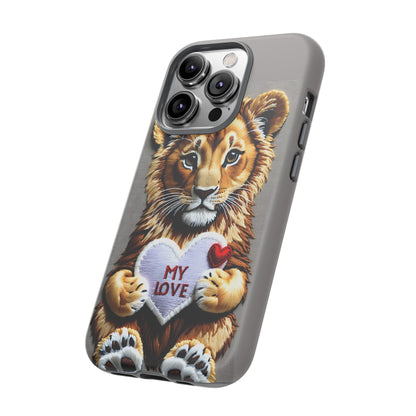 Love Lion Cub Tough Case