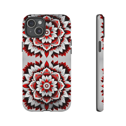 Flower Symmetry Pattern Tough Case