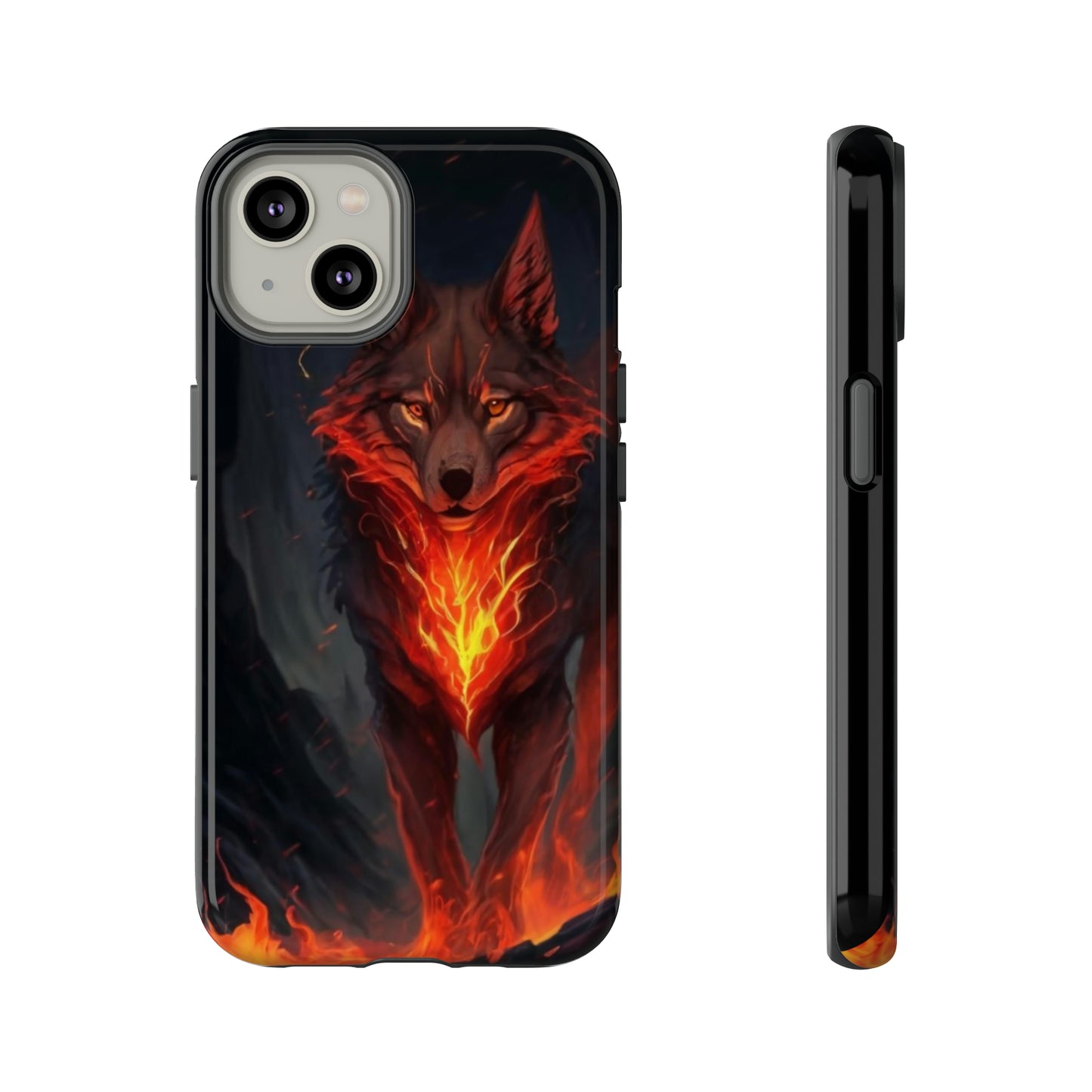 Red Glowing Fox  Tough Case