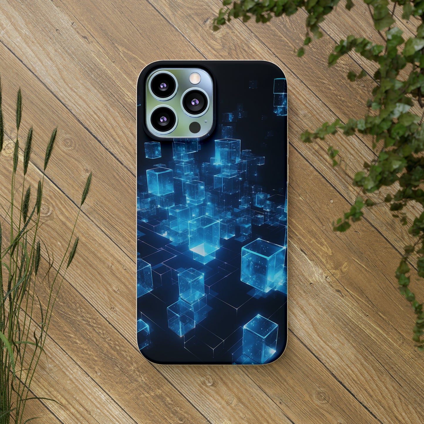 Pixelated Biodegradable Case