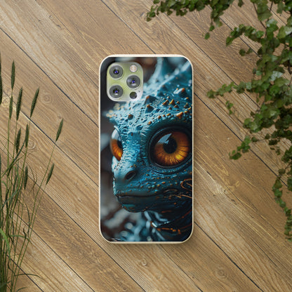 Curious Gecko Biodegradable Case