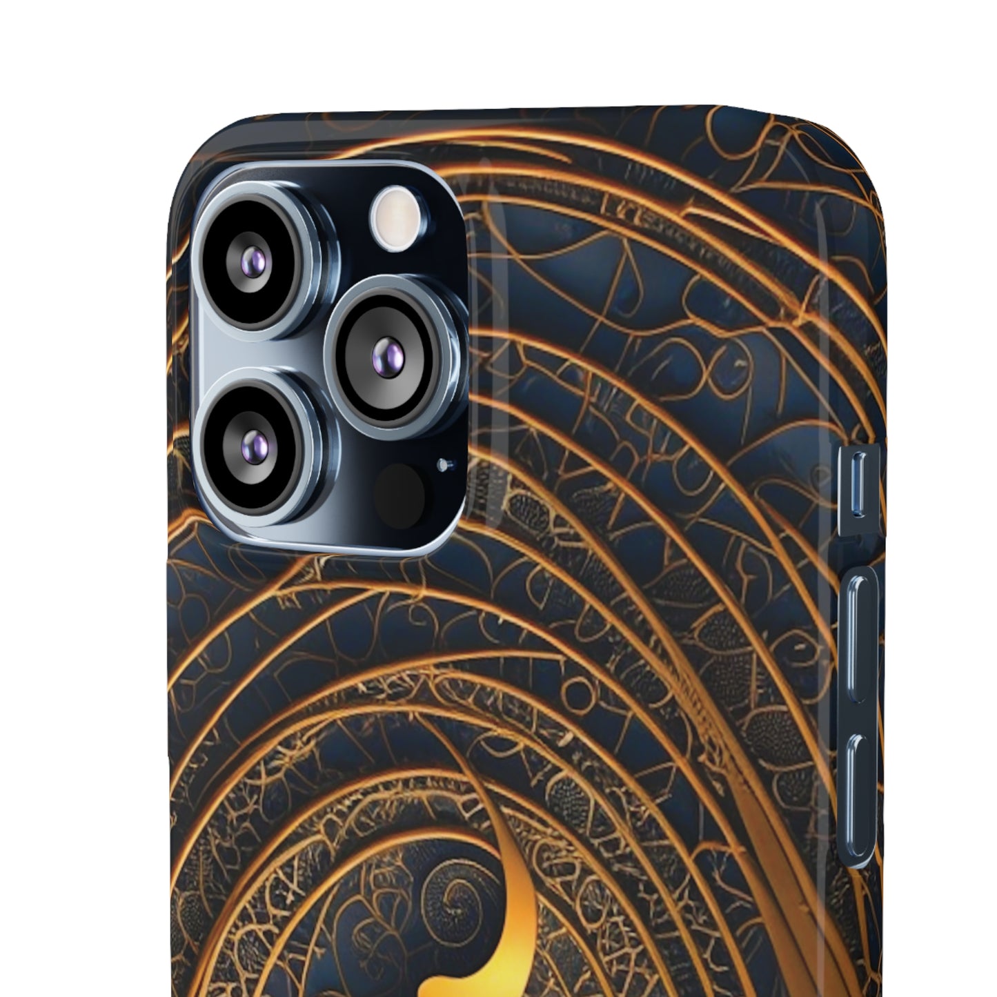 Mysterious Swirls Snap Case - Colorwink