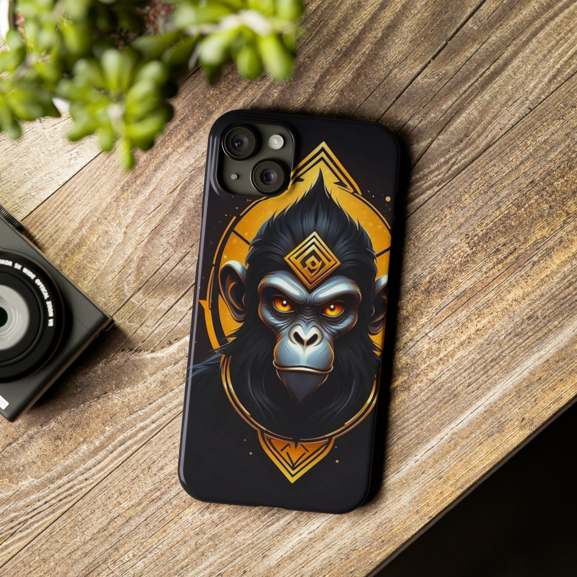 Monkey Warrior Slim Phone Case - Colorwink