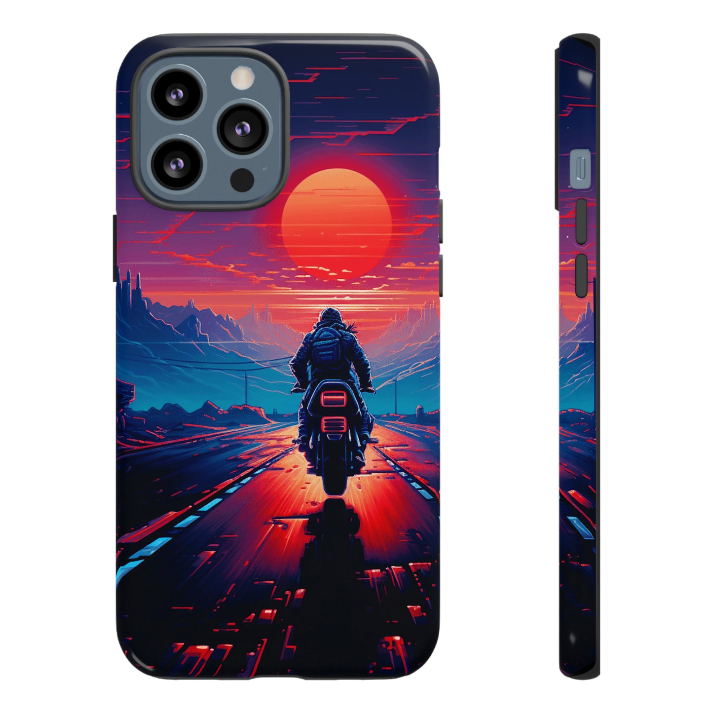 Lone Biker Tough Case