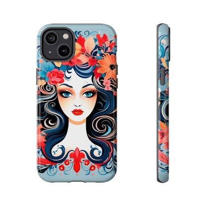 Floral Lady Tough Case