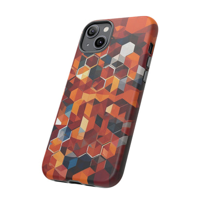 Honeycomb Design Tough Case - Colorwink