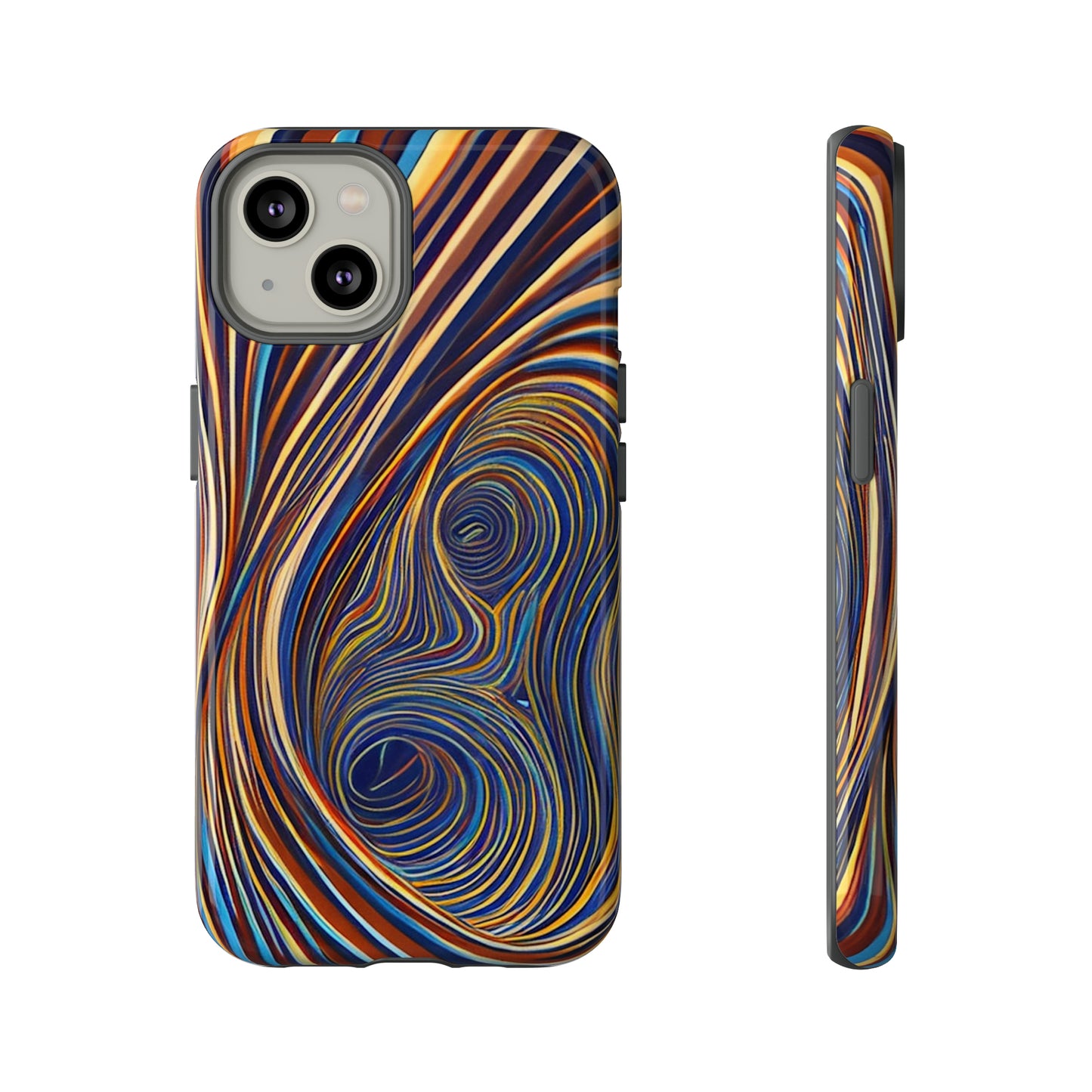 Spiral illusion Pattern Tough Case