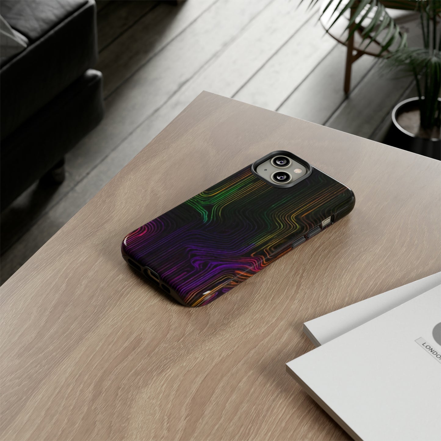 Violet Art Pattern Tough Case