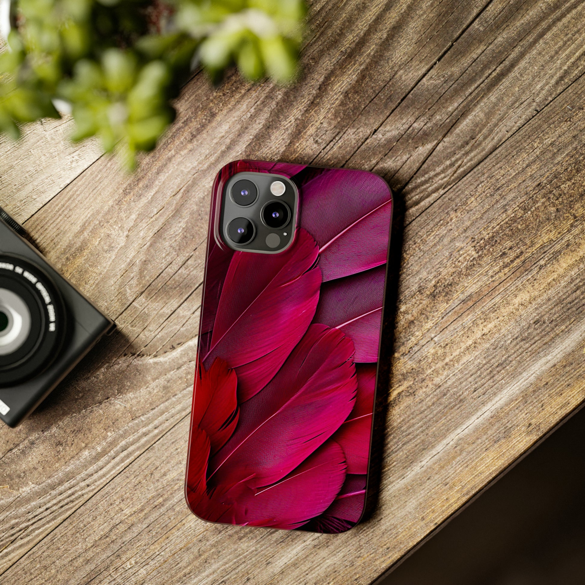 Feathers Slim Phone Case - Colorwink