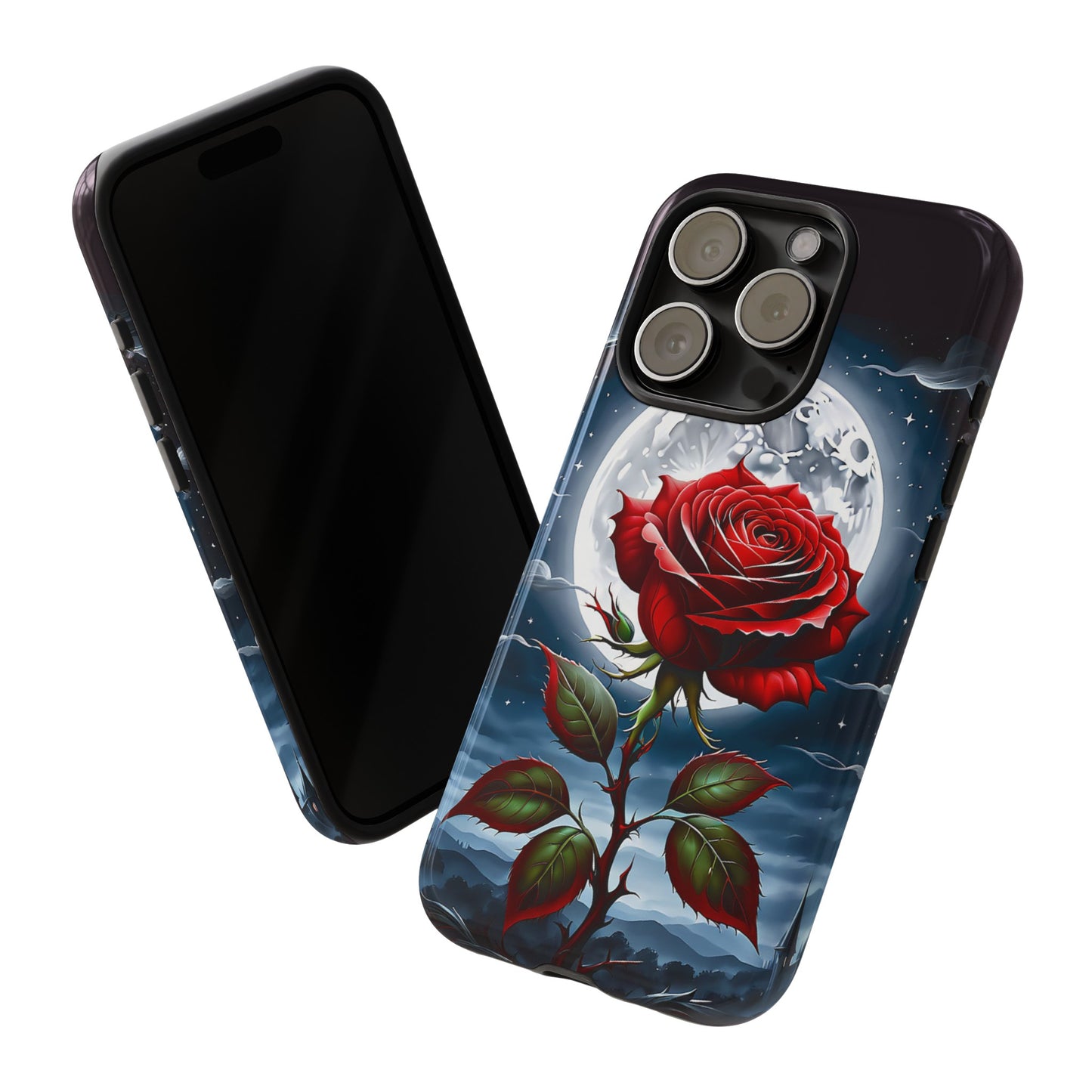 Moonlit Rose Tough Case