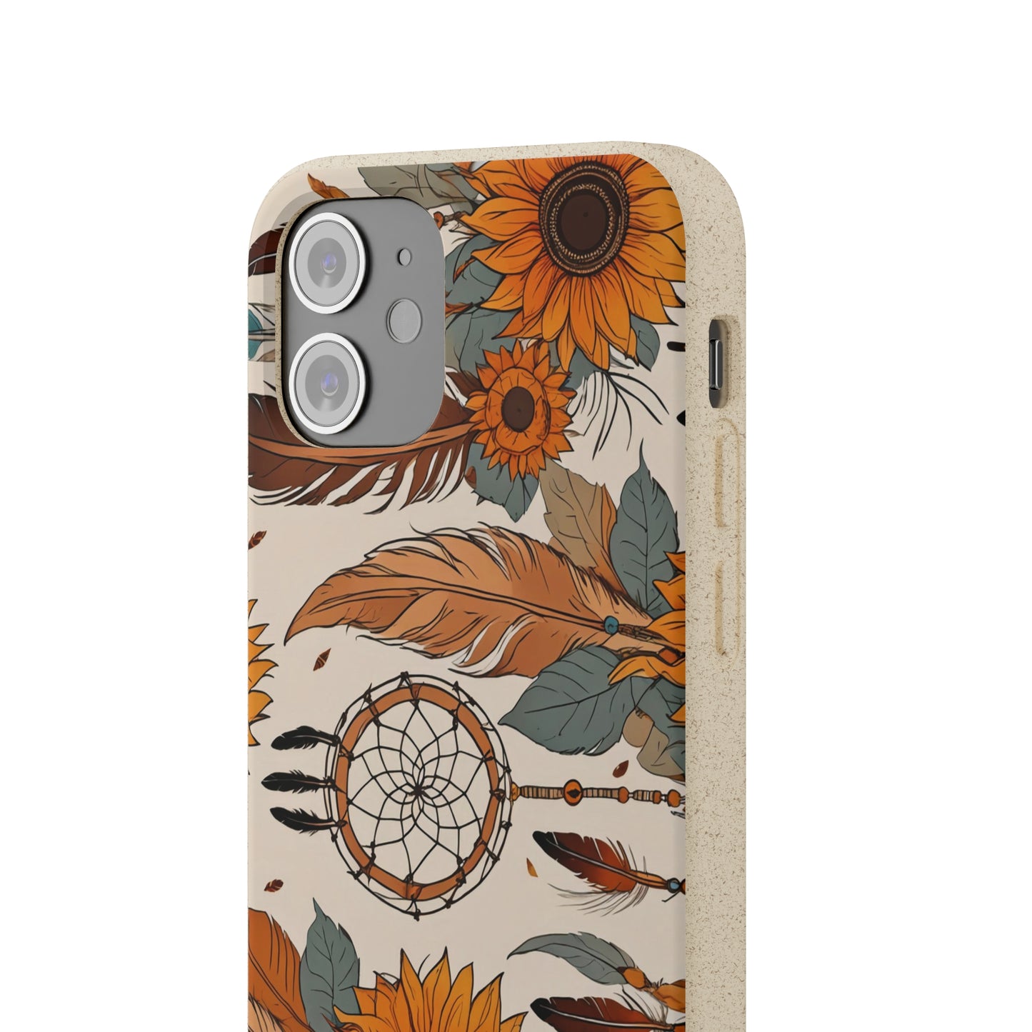 Floral Art Biodegradable Case