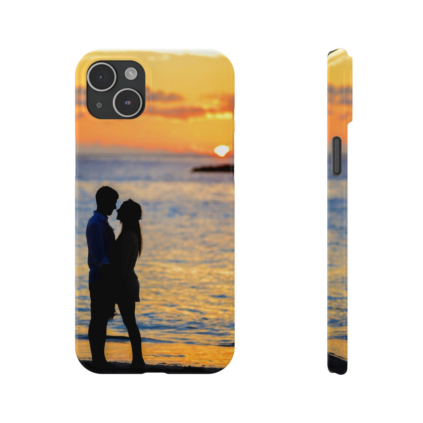 Beach Love Slim Phone Case