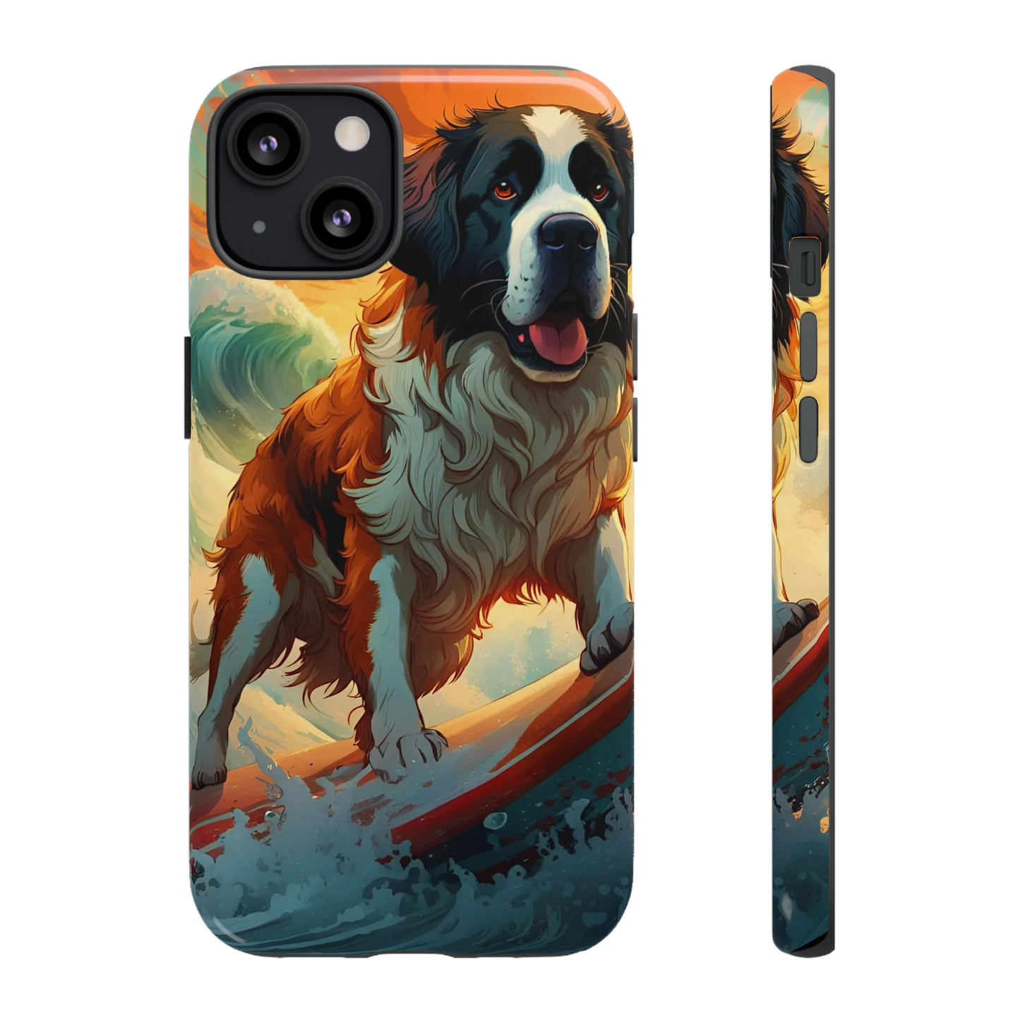 The Dog Surfer Tough Case