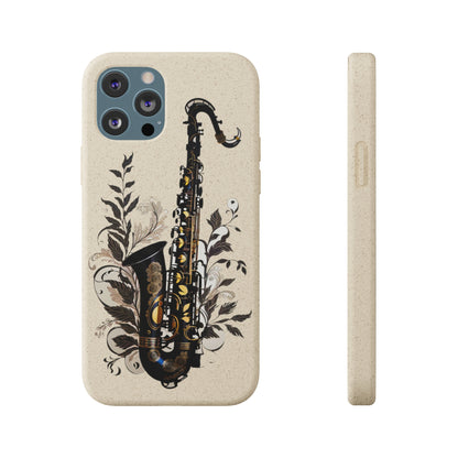 Saxophone Vibes Biodegradable Case