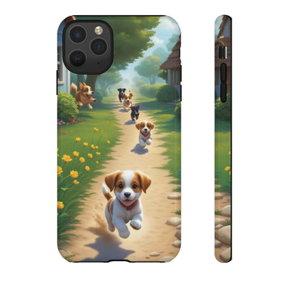 Puppy Stampede Tough Case