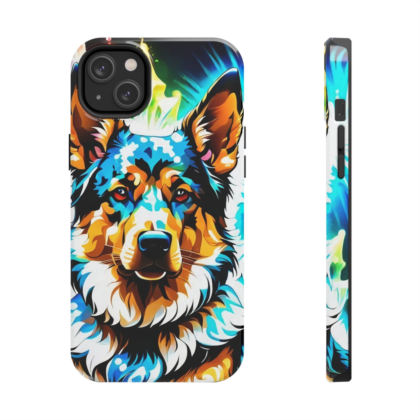 Psychedelic Dog Tough Case - Colorwink