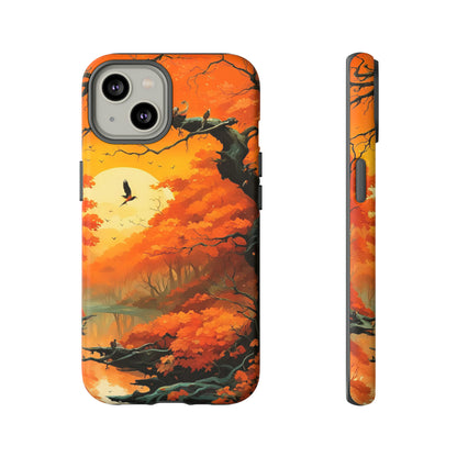 Sunset Tree Tough Case