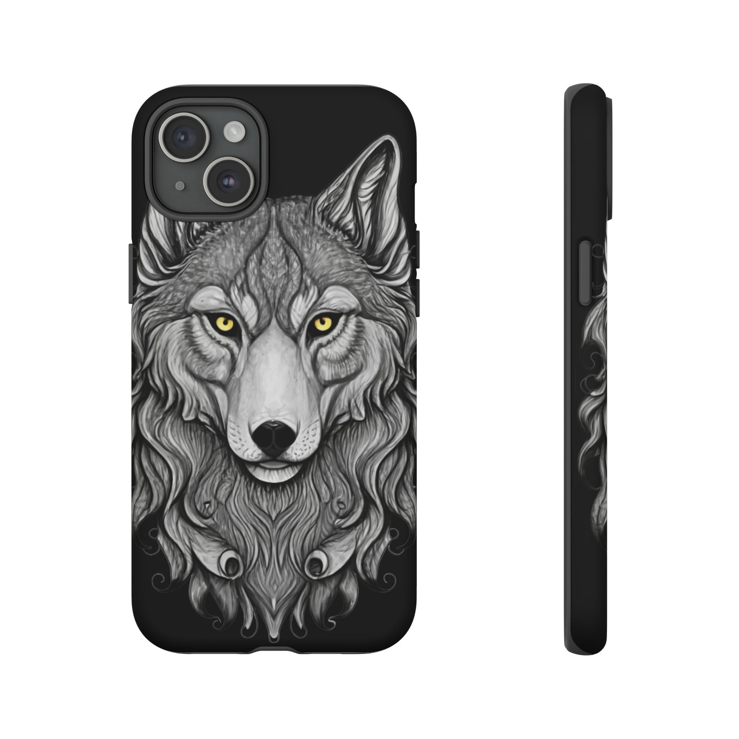 Wolf Pattern Tough Case