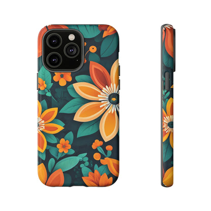 Flower Pattern  Art Tough Case