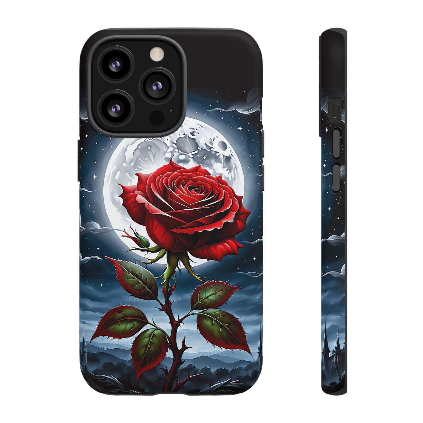 Moonlit Rose Tough Case