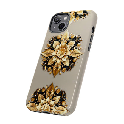 Golden Flower Tough Case