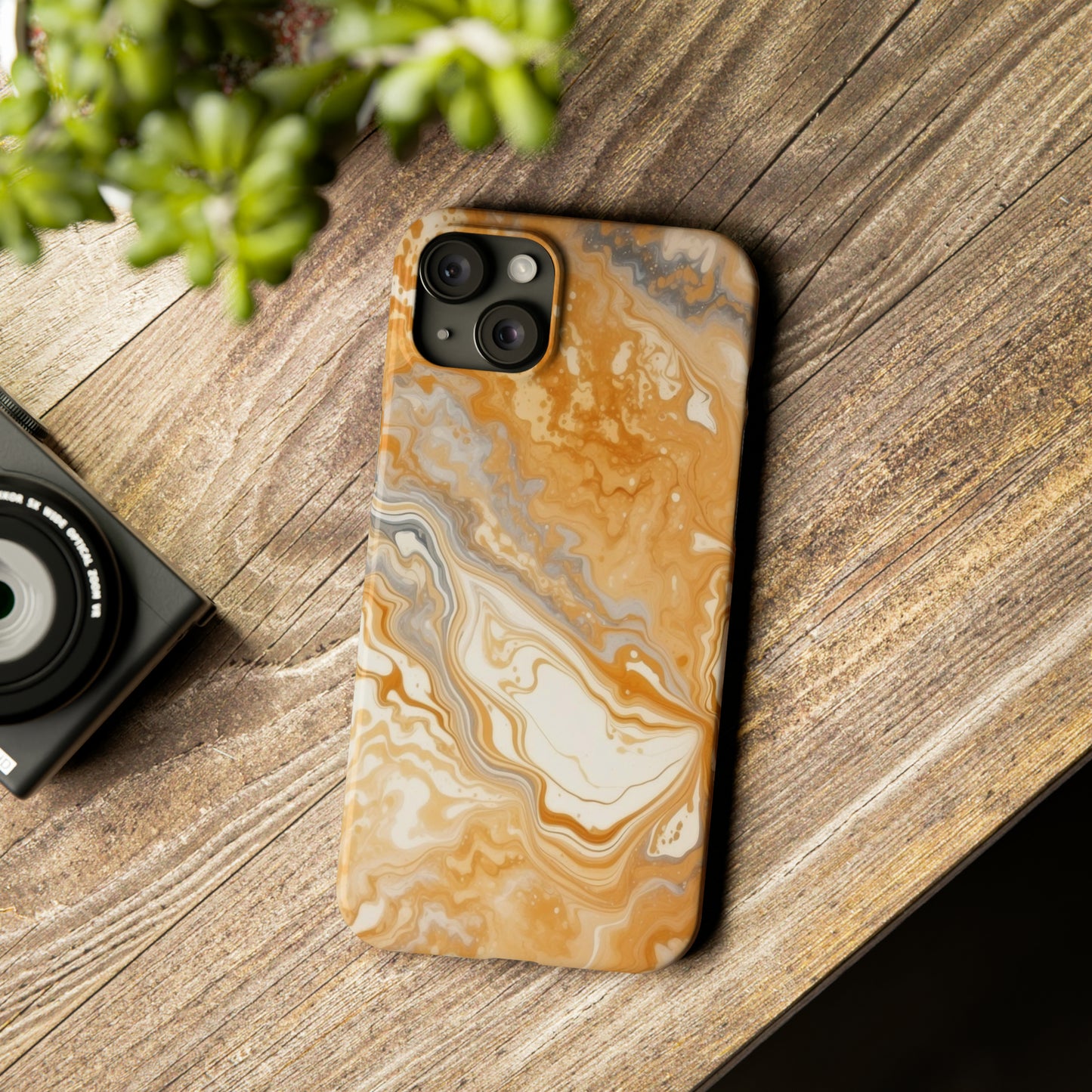 Abstract Design Slim Case - Colorwink