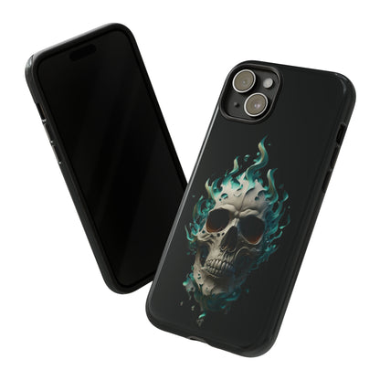 Flaming Skull Tough Case