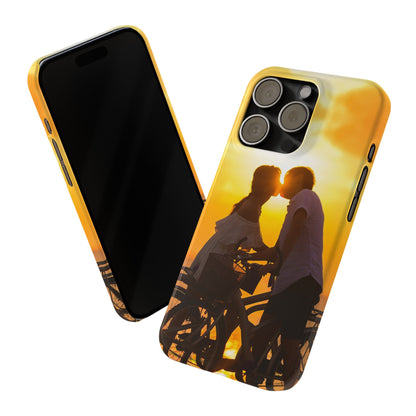 Sunset Kiss Slim Phone Case