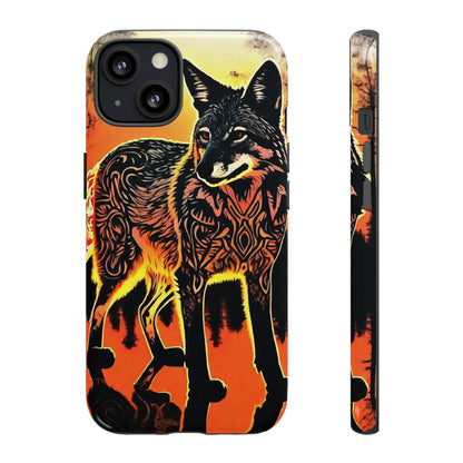 Fiery tail Tough Case