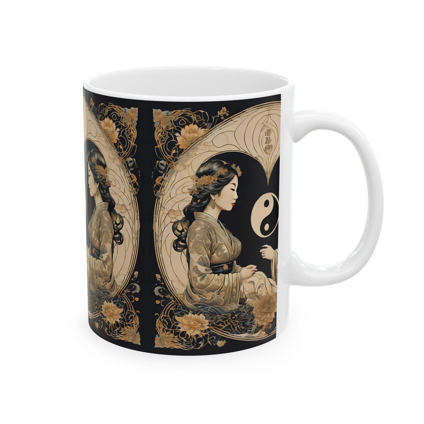 Ying Yang Coffee Mug