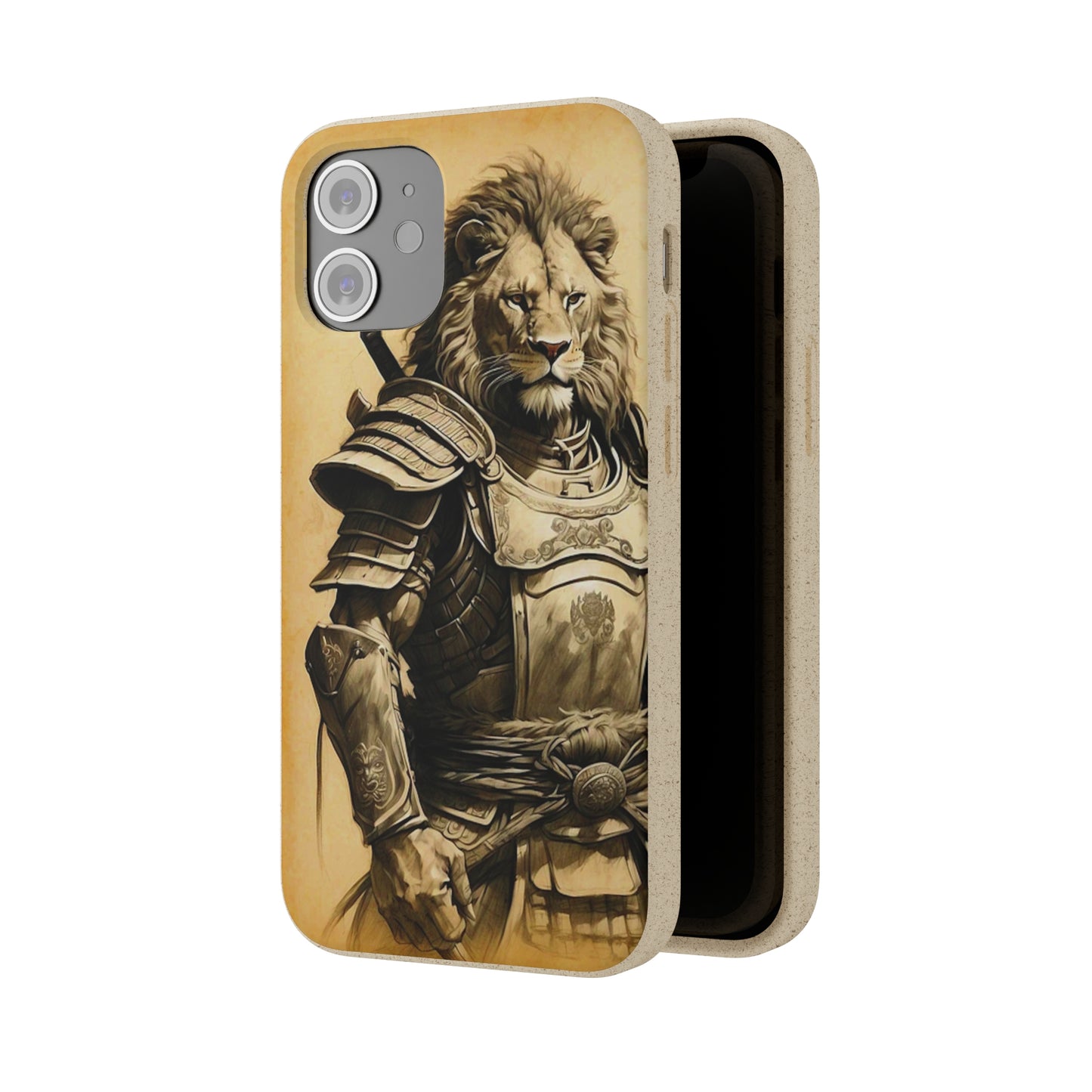 Lion Samurai Biodegradable Case