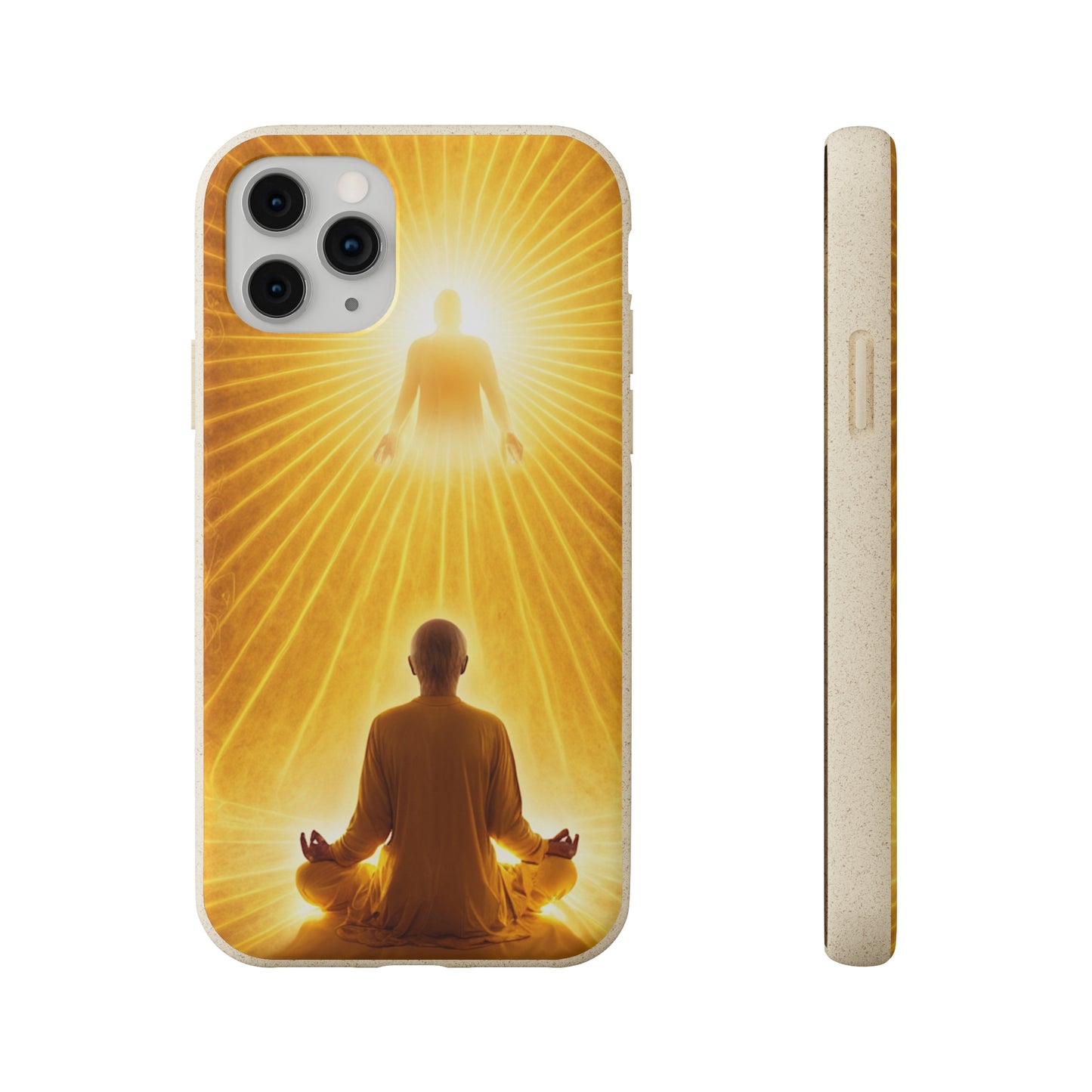 Meditative Monk Biodegradable Case