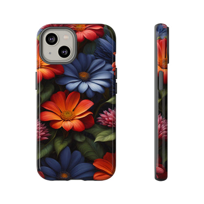 Flame Flowers Tough Case