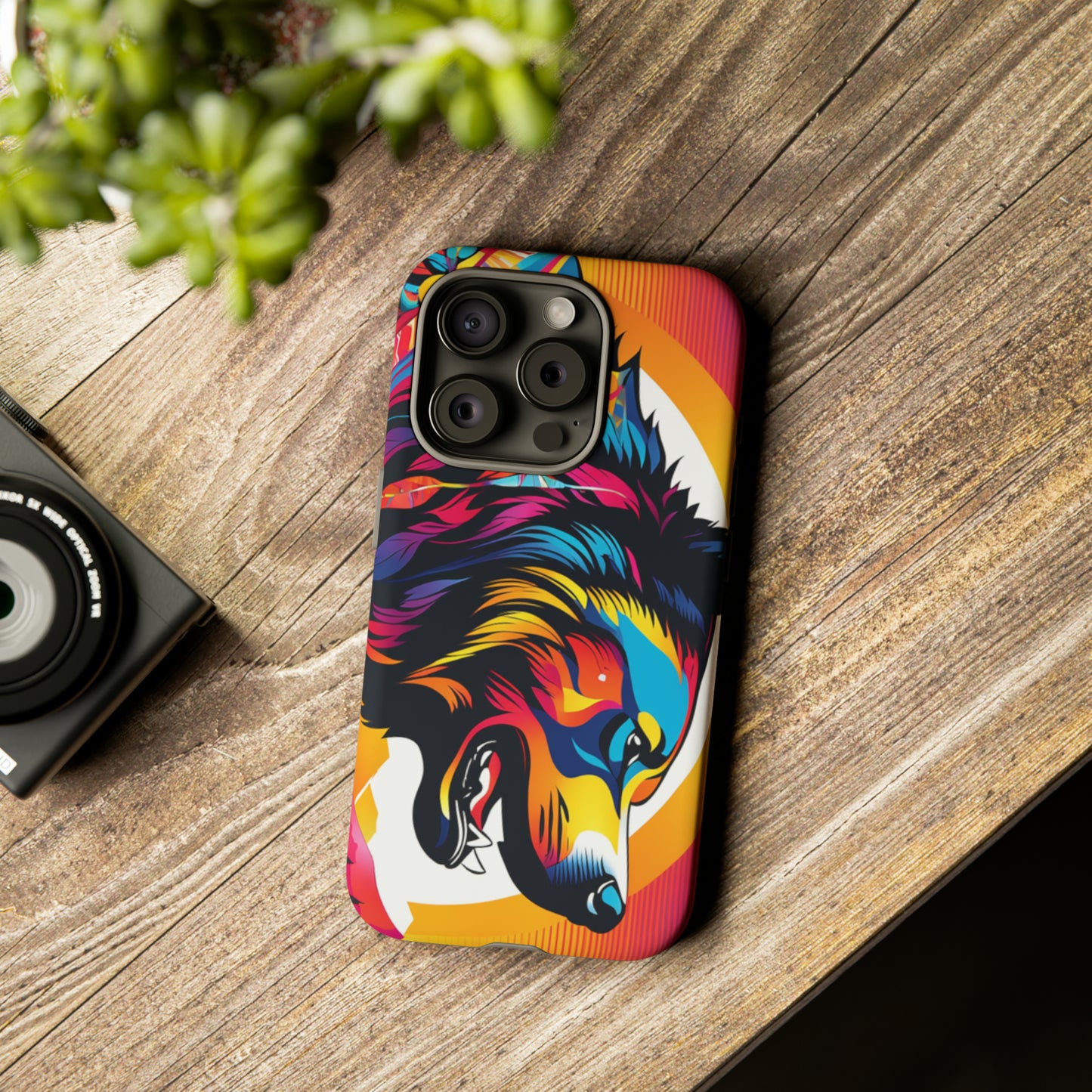 Psychedelic Bear Tough Case