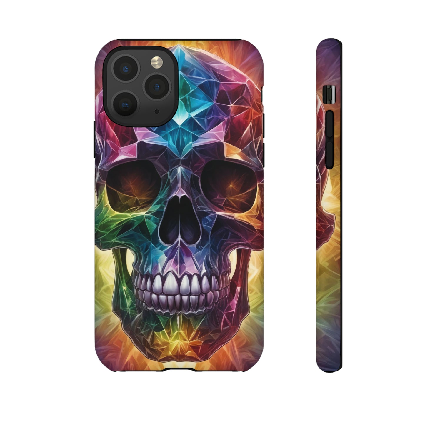 Psychedelic Skull Tough Case