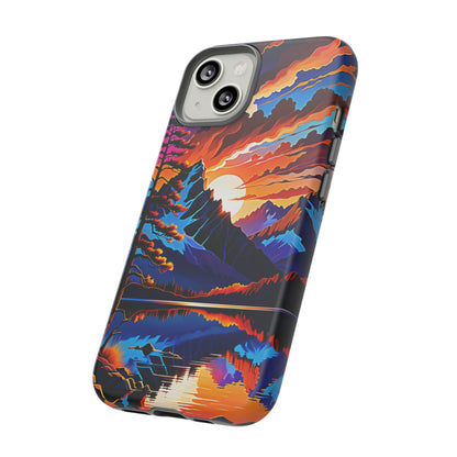 Mountain Sunset Tough Case