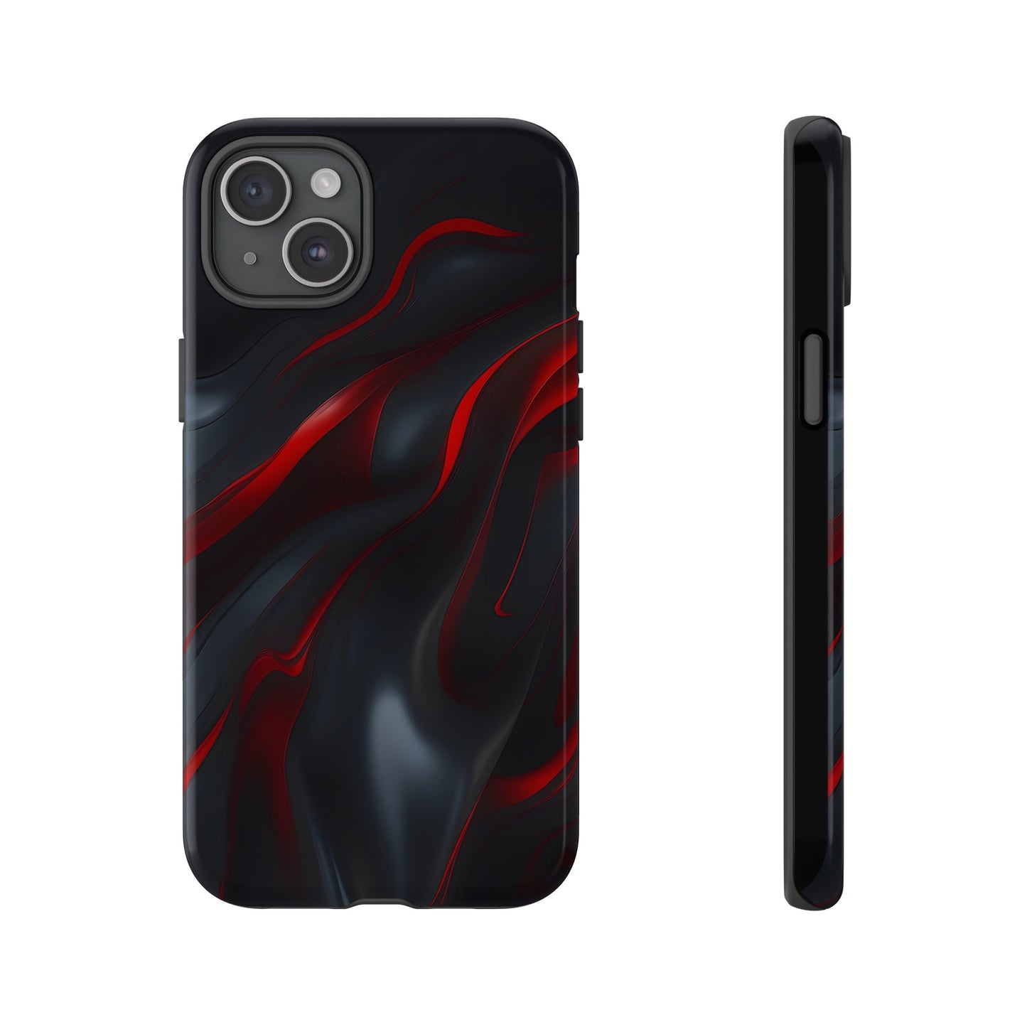 Red Black Tough Case